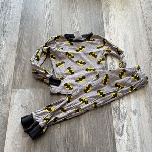 Batman Kids Pajamas - Gray and Black